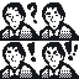 A pixel art image of an original character